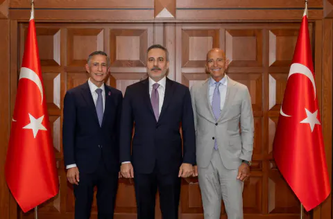 Fidan, ABD yetkilileri Barrack ve Issa'yi kabul etti: Suriye, Irak ve F-16'lar gündemde