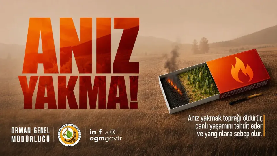 Karabük'te Anız Yakanlara Hapis Cezası Uyarısı görseli