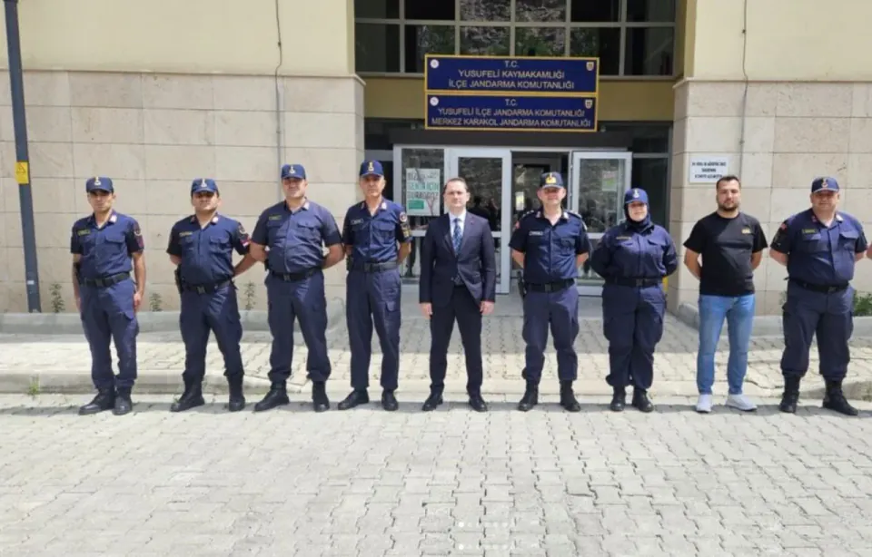 Kurtalan Kaymakamı Salih Başara'dan Yusufeli'nde veda ziyaretleri görseli