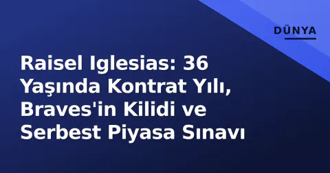 Raisel Iglesias: 36 Yaşında Kontrat Yılı, Braves'in Kilidi ve Serbest Piyasa Sınavı