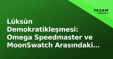Lüksün Demokratikleşmesi: Omega Speedmaster ve MoonSwatch Arasındaki Gerçek Farklar