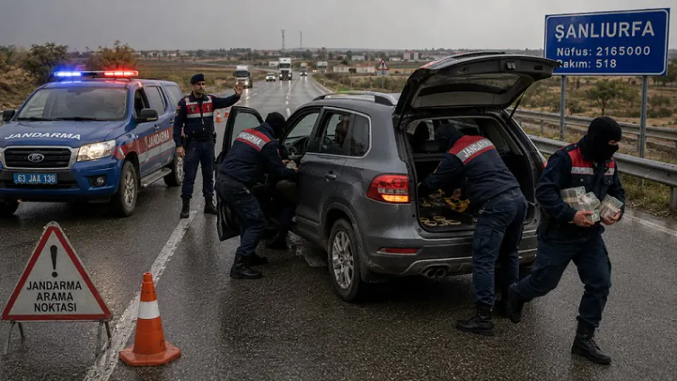 Şanlıurfa'da Jandarma Kılığına Giren Soyguncular 13 Kg Altın Çaldı görseli