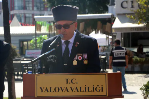 Yalova'da 19 Eylül Gaziler Günü törenlerle kutlandı: "Vatan savunması namus meselesidir"