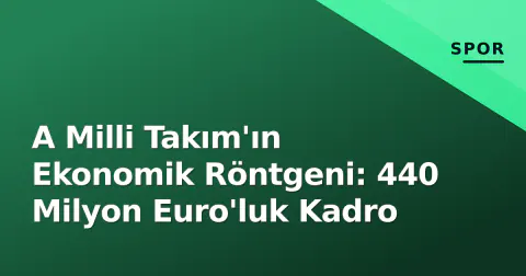 A Milli Takım'ın Ekonomik Röntgeni: 440 Milyon Euro'luk Kadro