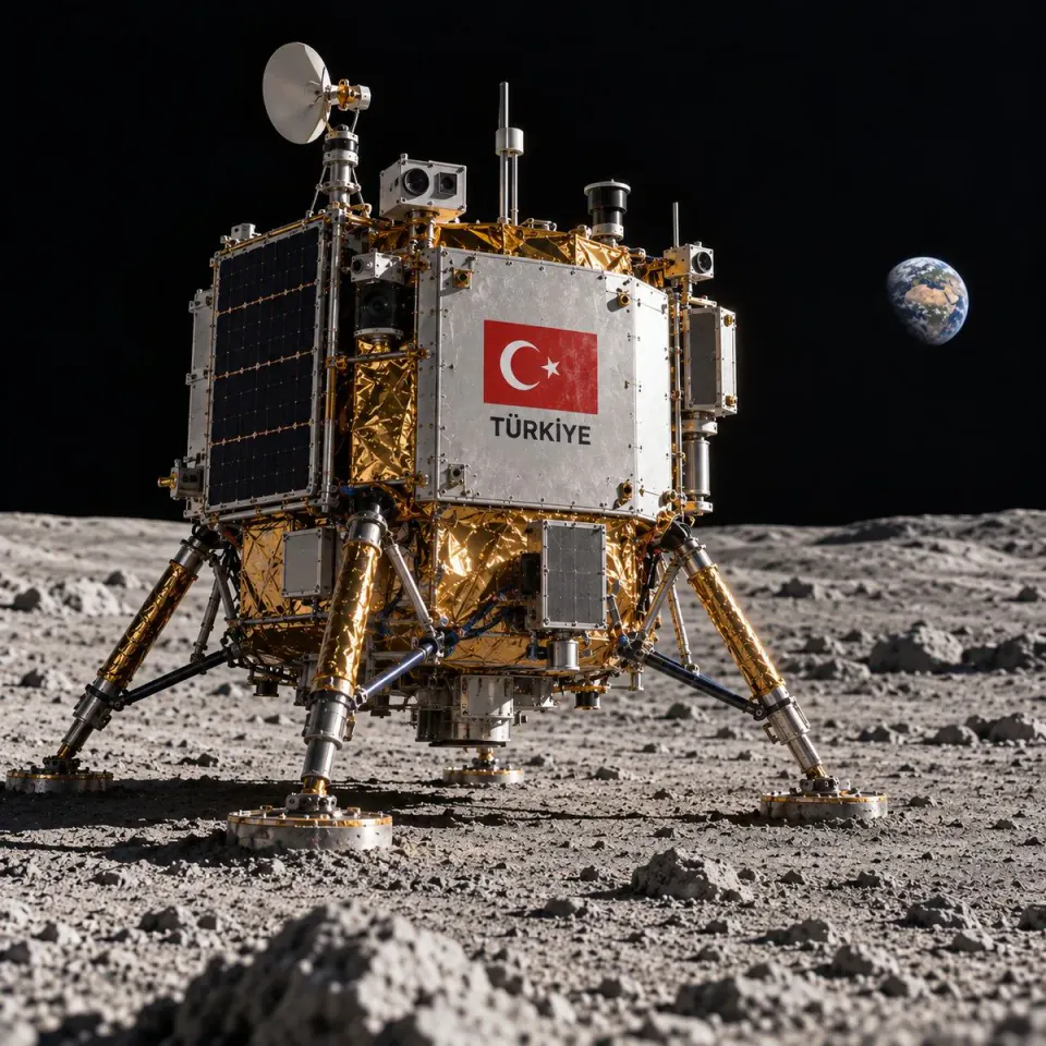 Türkiye'nin yerli ay aracı üretimi tamamlandı: 2027'de fırlatılacak görseli