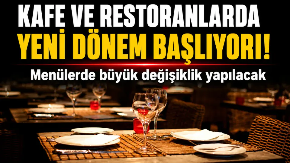 Restoran ve Kafelerde Yeni Dönem: Kalori ve İçerik Bilgisi Zorunlu Oluyor görseli