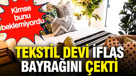 ABD Tekstil Pazarında Büyük Çöküş: Dev Şirketten İflas Başvurusu