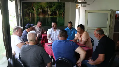 Babaeski Belediye Başkanı Fırat Yayla'dan Esnaf Ziyareti