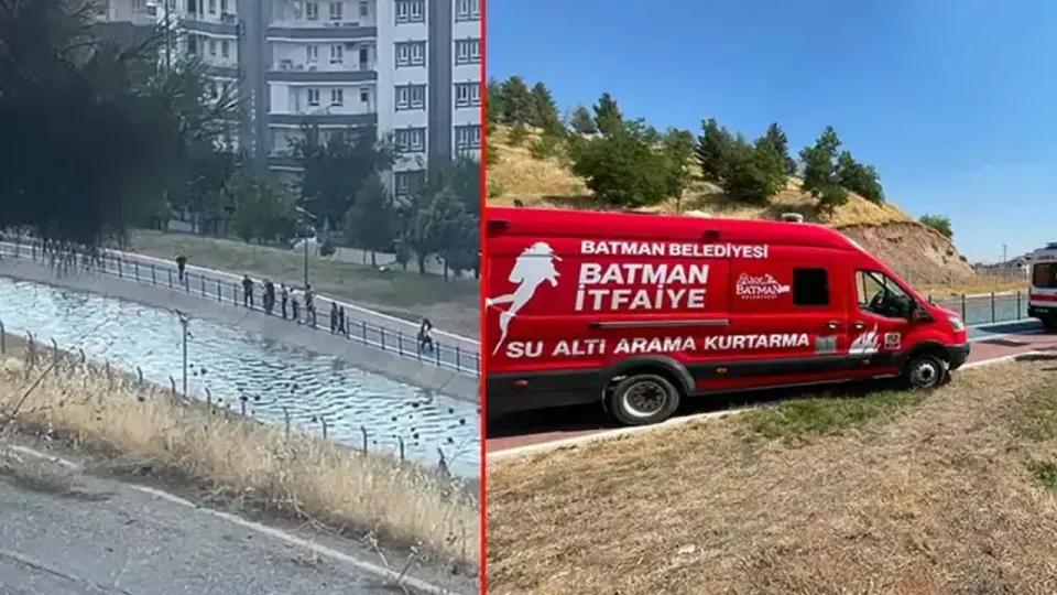 Batman'da Selfie Çekimi Faciası: Sulama Kanalına Düşen Çocuk Kurtarıldı görseli