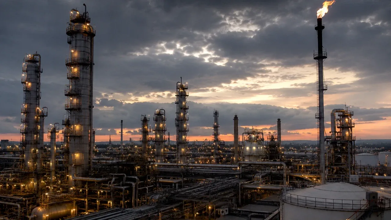 Rusya'da İlski Petrol Rafinerisi'nde İHA Parçaları Nedeniyle Yangın Rusya'da İlski Petrol Rafinerisi'nde İHA Parçaları Nedeniyle Yangın