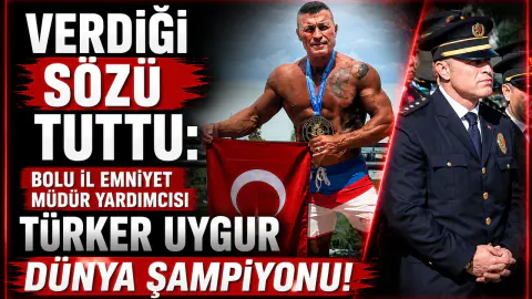 Emniyet Müdür Yardımcısı Türker Uygur'dan Tarihi Başarı: Dünya Şampiyonu Oldu