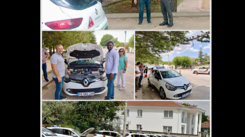 Kırşehir'de MTSK Direksiyon Sınavları Yasin Gülşen Tarafından İncelendi