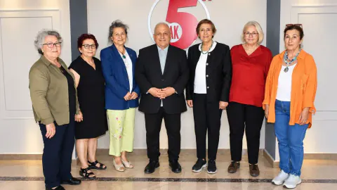 CKD yöneticileri 5 Ocak TV'yi ziyaret etti: Millî Kadın Hareketi gündemde