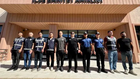 Bilecik Emniyet Müdürü Erdem Çağlar İnhisar'da Güvenlik Denetimi Yaptı