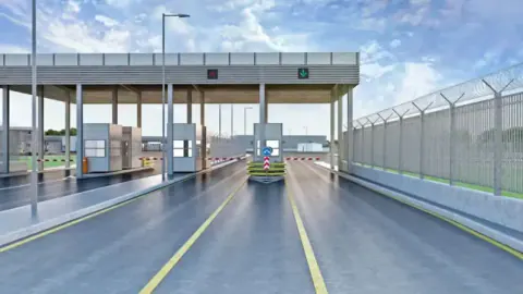 Türkiye-Bulgaristan sınırında yeni kapı: Kapıkule Kuzey'de gümrük kapısı kurulumu hızlandı