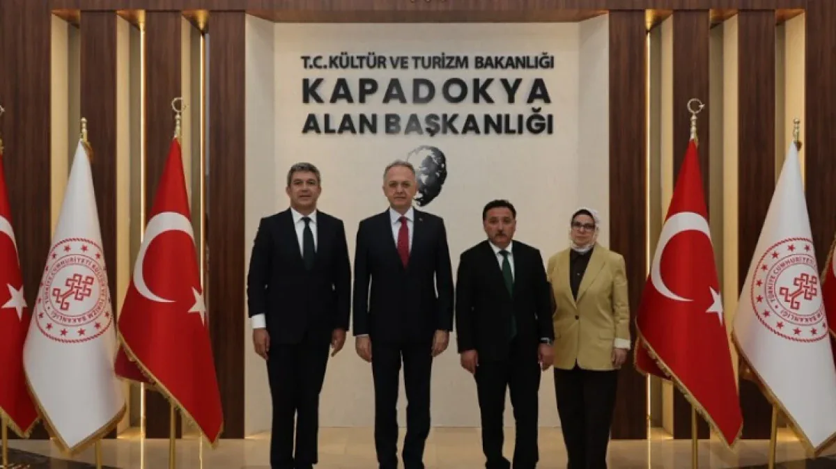 Kapadokya Alan Başkanlığı'nda Turizm Stratejileri Görüşüldü Kapadokya Alan Başkanlığı'nda Turizm Stratejileri Görüşüldü