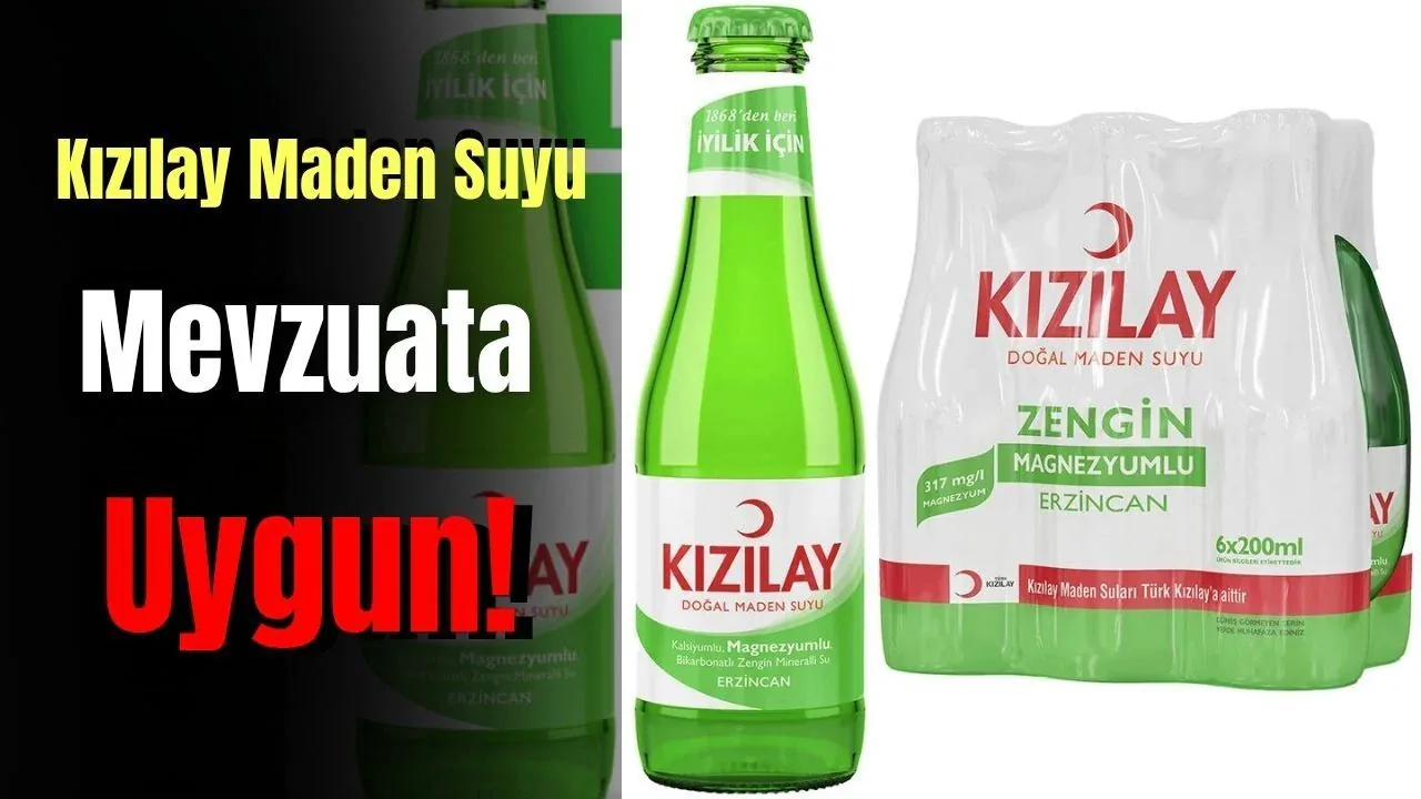 Kızılay'dan Maden Suyu Geri Çağırma İddialarına Yanıt: 'Türkiye Mevzuatına Uygun' Kızılay'dan Maden Suyu Geri Çağırma İddialarına Yanıt: 'Türkiye Mevzuatına Uygun'