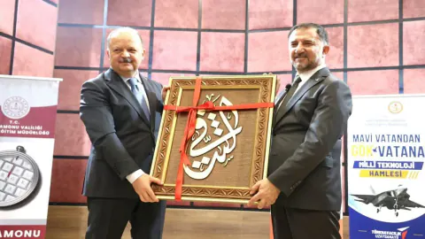 TUSAŞ Genel Müdürü Demiroğlu Çatalzeytin'de Gençlerle Buluştu: 'Mavi Vatan'dan Gök Vatan'a'