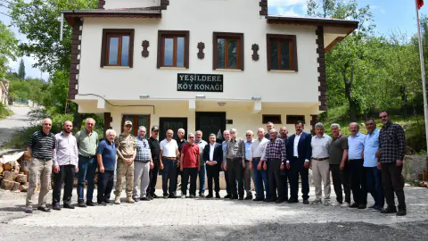 Vali Cevdet Atay Gümüşhane Yeşildere Köyü'nde Vatandaşlarla Buluştu