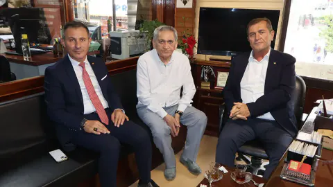 Çorum Ticaret Borsası'ndan Mehmet Yolyapar'a Başsağlığı Ziyareti