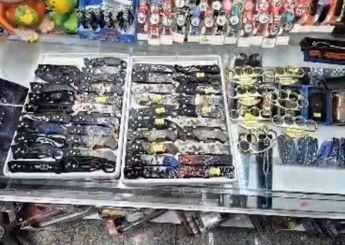Kayseri'de Yasaklı Bıçak Operasyonu: 74 Sustalı Ele Geçirildi Kayseri'de Yasaklı Bıçak Operasyonu: 74 Sustalı Ele Geçirildi