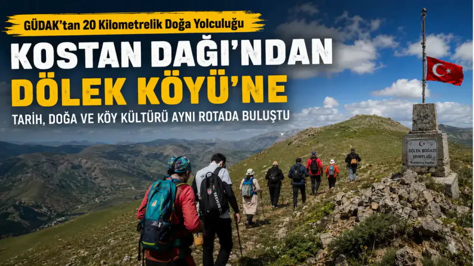 Kostan Dağı ve Dölek Köyü Rotasında 20 Kilometrelik Doğa Yürüyüşü görseli