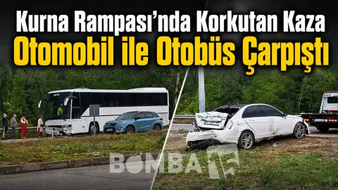 Burdur Kurna Rampası'nda Kaza: Mehteran Takımını Taşıyan Otobüs Karıştı