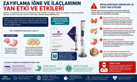 Zayıflama İğnelerinde 'Ozempic Yüzü' ve Kas Kaybı Uyarısı