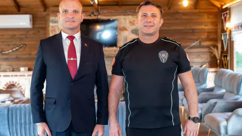Bilecik Emniyet Müdürü Çağlar, Gaziler Günü'nde Gazi Halil Er'i Ziyaret Etti