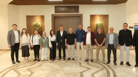 Nefes Yardımlaşma Derneği'nden Belediye Başkanı Halil İbrahim Aşgın'a Ziyaret