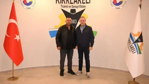 Kırklareli TSO Başkanı Ilık ile Trakya Medya Sahibi Kuru Görüştü: Kentin Geleceği ve Yerel Basın Odaklandı