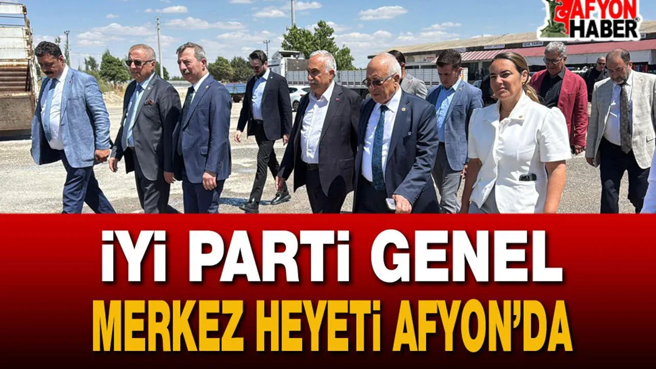 İYİ Parti Genel Merkez Heyeti Afyonkarahisar'da: Üreticinin Sorunları Masaya Yatırıldı İYİ Parti Genel Merkez Heyeti Afyonkarahisar'da: Üreticinin Sorunları Masaya Yatırıldı