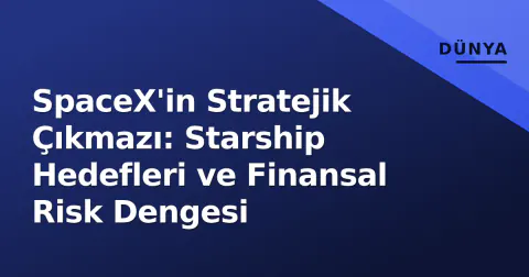 SpaceX'in Stratejik Çıkmazı: Starship Hedefleri ve Finansal Risk Dengesi