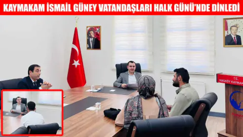 Hasköy Kaymakamı İsmail Güney'den 'Vatandaş Odaklı' Hizmet Hamlesi